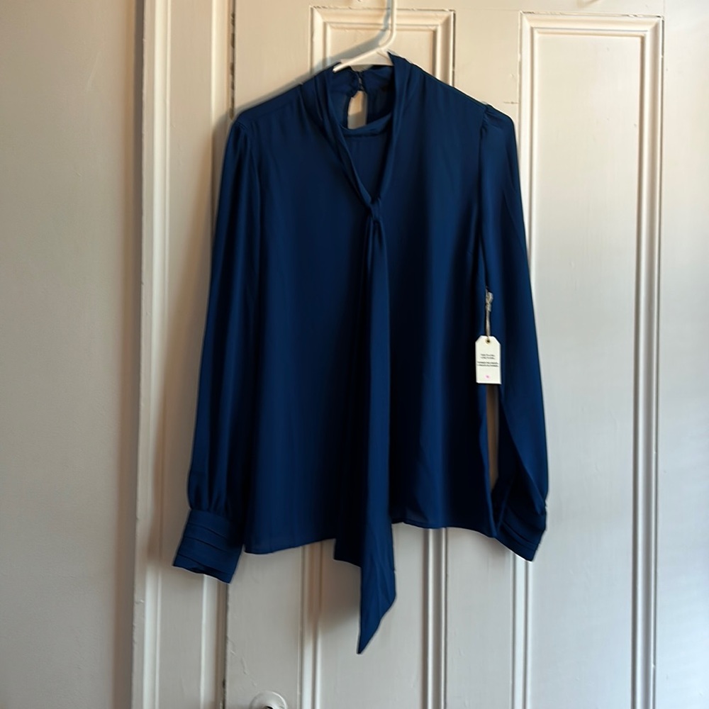 Chiffon blouse.